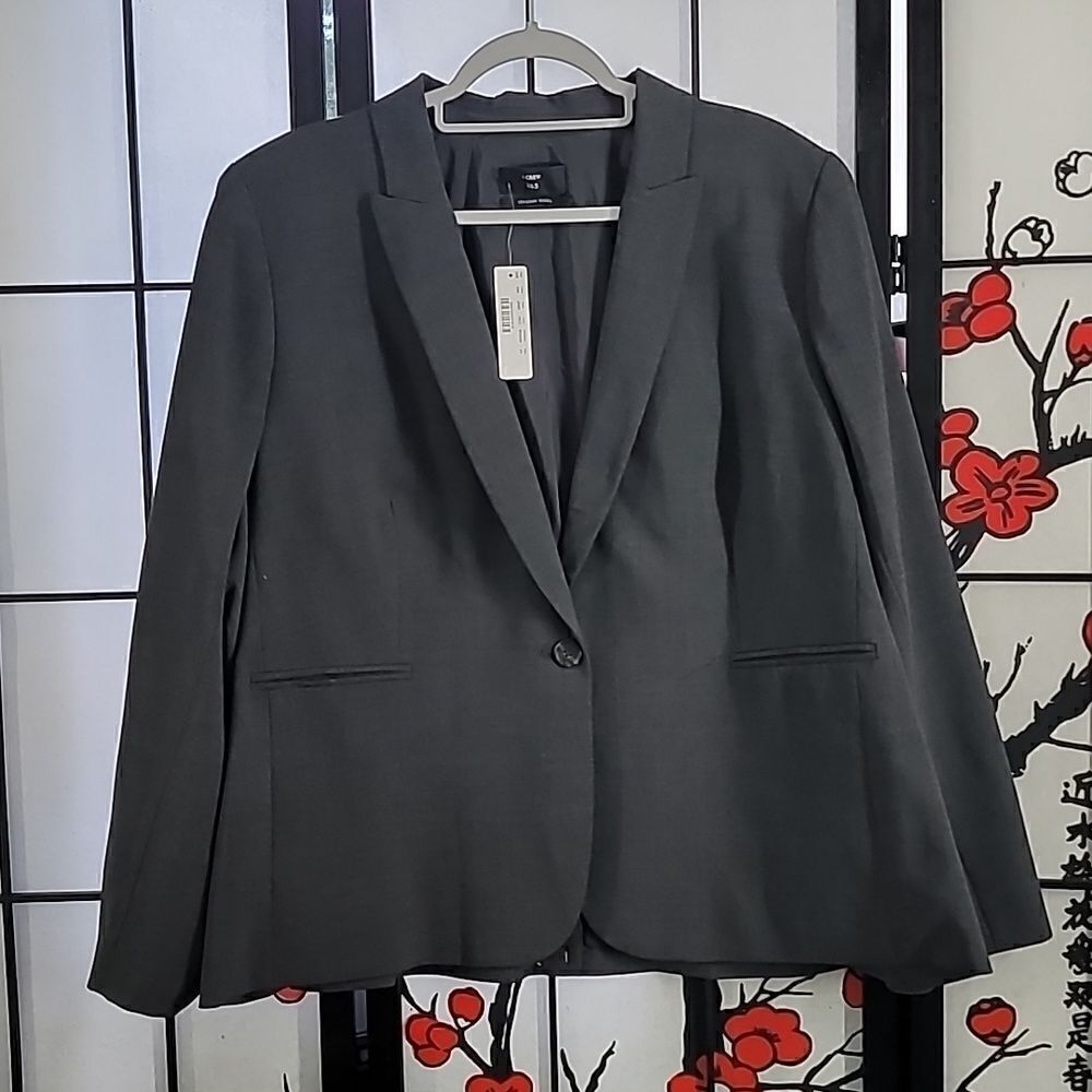 J Crew 365 Italian Wool Blazer